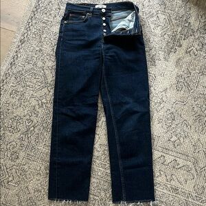 Re/Done Classic Denim Stove Pipe